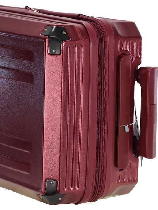 Forecast Großer Reisekoffer Weichschalen Red mit 4 Räder Höhe 75cm C879-28-Red