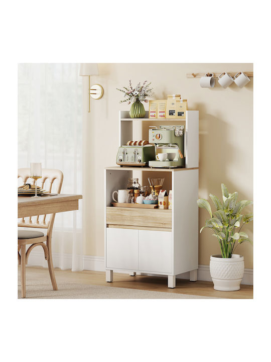 Unterschrank für Ofen White 60x40x131cm