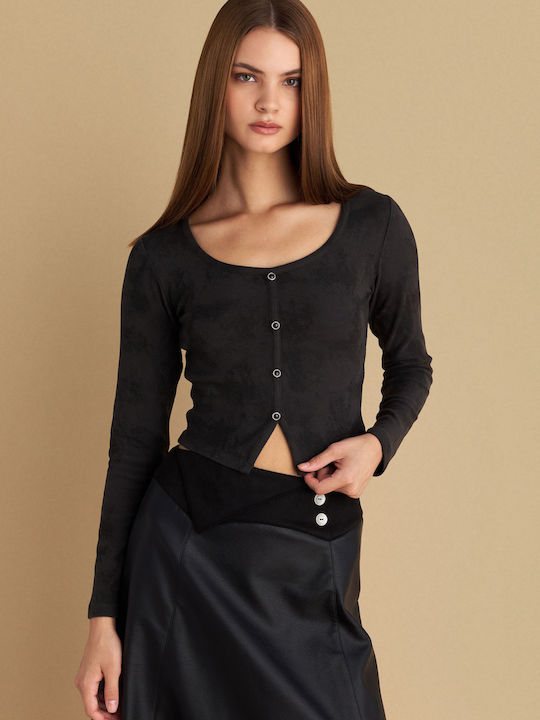 Women's Blouse Gray