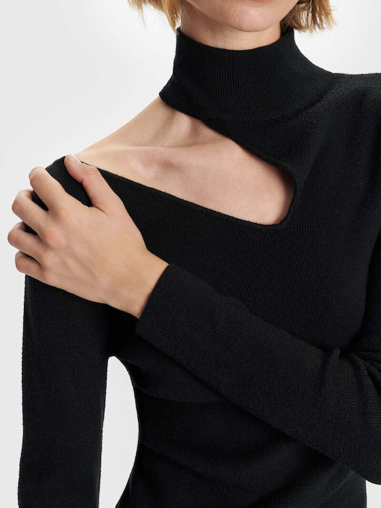 Damen Pullover Black