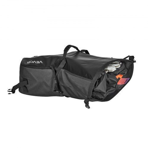 Vevor Motorcycle Saddle Side Bag 28lt in Black Colour