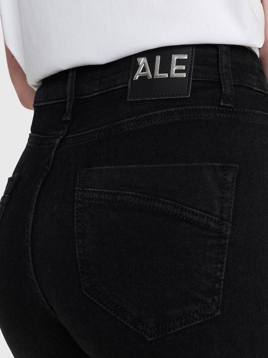 Γυναικείο Jean Παντελόνι σε Slim Εφαρμογή Μαύρο