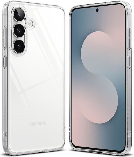 Ringke Fusion Back Cover Plastic/Silicon Cu Curea Transparent (Galaxy S25 FE)