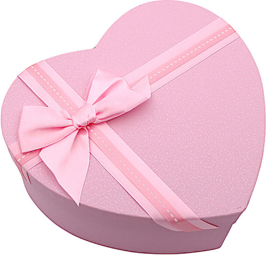 Set decorativ Hârtie Cutie pentru Cadou Roz 3buc