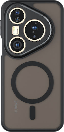 Techsuit Purefrost Back Cover Silicone Black (Huawei Pura 80 Pro, Huawei Pura 80 Ultra)