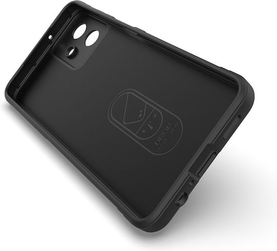 Techsuit Umschlag Rückseite Silikon Schwarz (Samsung Galaxy A07 4G - Techsuit)