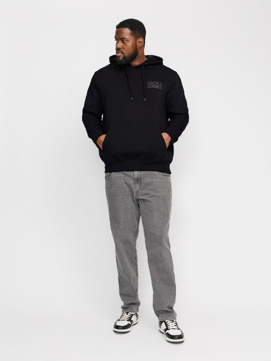 Sweatshirt mit Kapuze Schwarz
