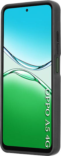 Techsuit Glinth Back Cover Σιλικόνης Μαύρο (Oppo A5)