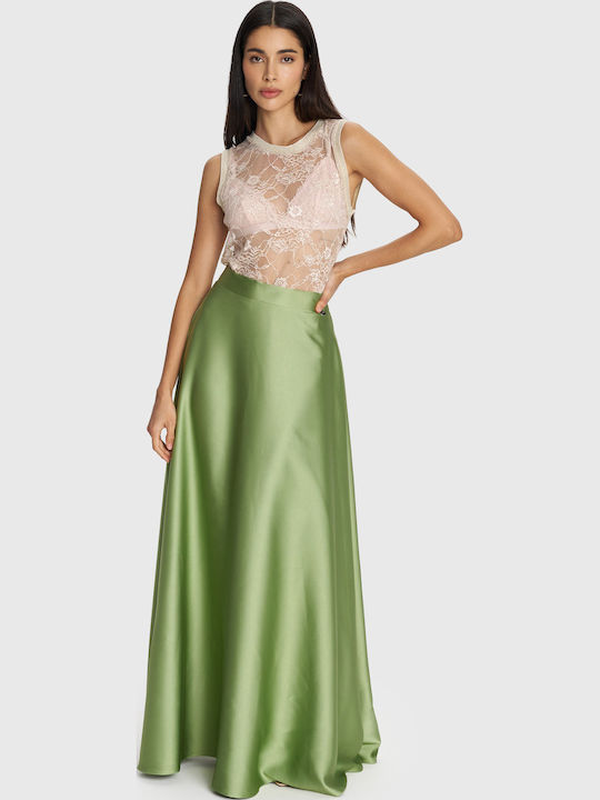 Maxi Skirt Green