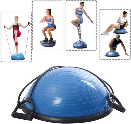Tradesor Balance-Ball Für Körpertraining Mit Griffen 58cm