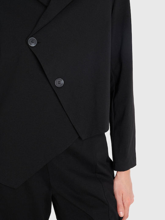 ALE - The Non Usual Casual Blazer pentru femei Sacou Black