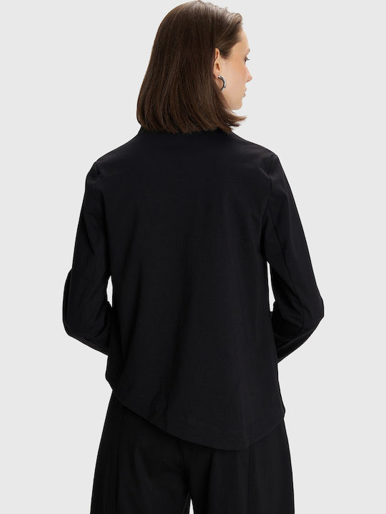 ALE - The Non Usual Casual Blazer pentru femei Sacou Black
