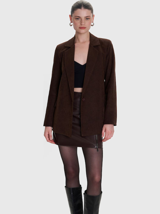 ALE - The Non Usual Casual Damen Blazer Brown
