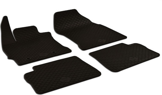 Umbrella Set Covorașe Față și Spate 4buc din Furtun pentru Toyota Auris / Corolla 2013+ Negre