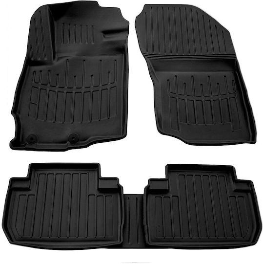 Umbrella Set Covorașe Față și Spate 4buc din Furtun pentru Mitsubishi Outlander 2012-2021 Negre