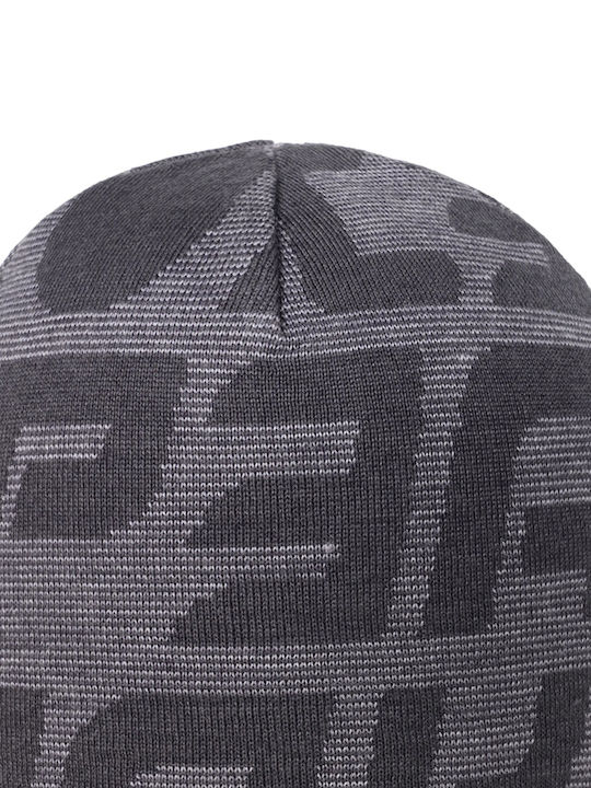 Beanie Unisex Beanie Gestrickt in Gray Farbe