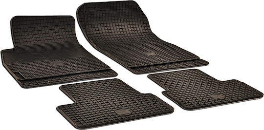Umbrella Set Covorașe Față și Spate 4buc din Furtun pentru Opel Astra / Zafira Chevrolet Cruze / Orlando 2009+ Negre