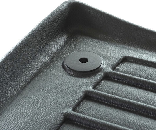Umbrella Set Covorașe Față și Spate 4buc din Furtun pentru Renault Clio 2005-2012 Negre