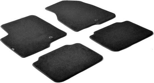 Lampa Set of Front and Rear Mats 4pcs for Opel Antara Black