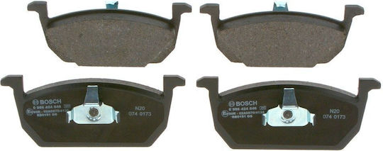 Bosch Σετ Τακάκια Εμπρός για Audi A1 Honda City Seat Arona / Ibiza / Leon Skoda Fabia / Kamiq Volkswagen Polo