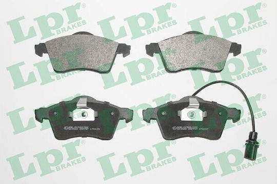 LPR Brakes Σετ Τακάκια Εμπρός για Volkswagen Transporter / T4