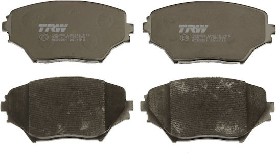 Set Plăcuțe de Frână Față Trw Toyota Picnic RAV 4 Ii 1.8-2.4 08.96-11.05 Înălțime 60.3mm Lățime 123.0mm Grosime 17.5mm