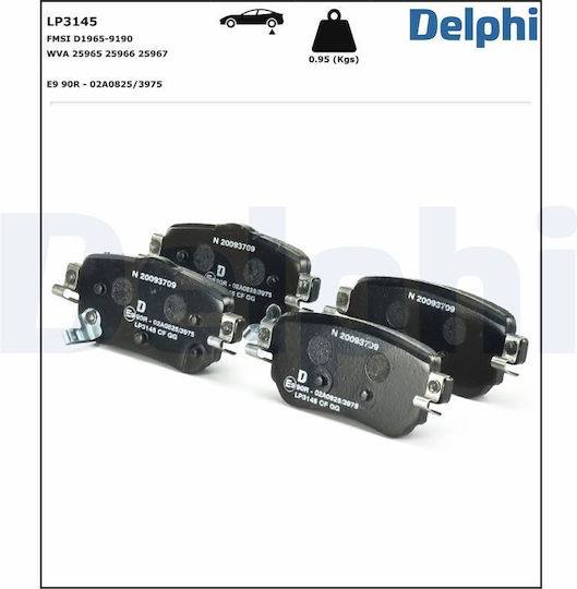 Delphi Brake Pad