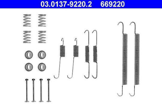 Set accesorii saboti frana Citroen Berlingo MF Ate 03013792202