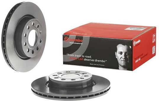 Диск за спирачките Brembo 09916711 за VW Caddy III Body 2ka 2kh 2ca 2ch