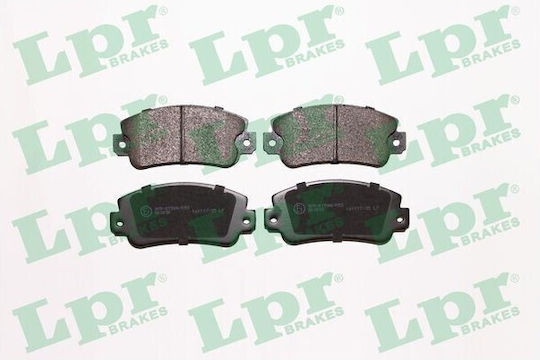 LPR Brakes Σετ Τακάκια