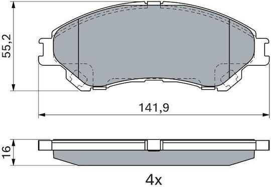 Bosch Brake Pad
