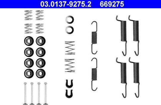 Set accesorii placute de frana Mitsubishi Pajero II V3 W V2 W V4 W Ate 03013792752