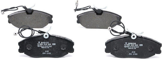 Bosch Plăcuță de frână Față pentru Citroen Xsara Peugeot 306