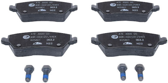 Plăcuțe de frână Nissan Micra C+c K12 Ate 13046058012