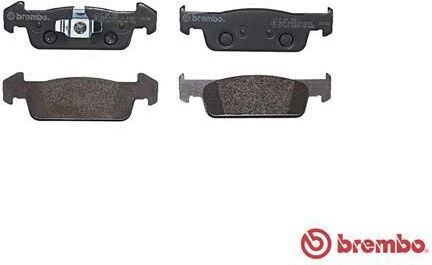 Brembo P68060 Спирачни Накладки за Dacia Logan II