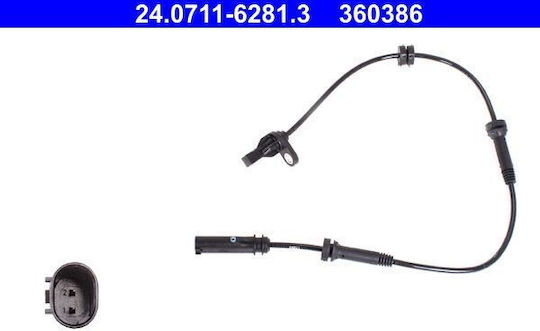 Senzor de roată ABS Bmw 1 F20 Ate 24071162813