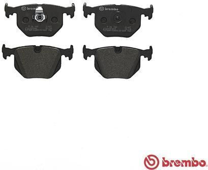 Brembo Σετ Τακάκια Πίσω για BMW E46 / X3 Land Rover Range Rover