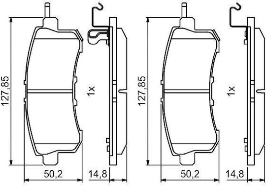 Bosch Disc Brake Pad Set
