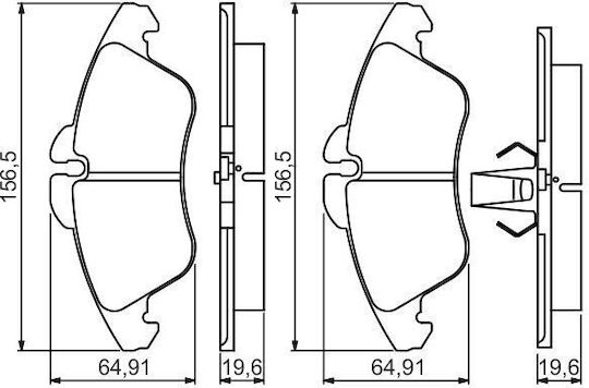 Bosch Disc Brake Pad Set