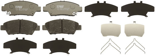 Set Plăcuțe de Frână Față Trw Auto Honda City Jazz Iii 1.2-1.4alk 07.08 Înălțime 56.4mm Lățime 136.5mm Grosime 16.0mm