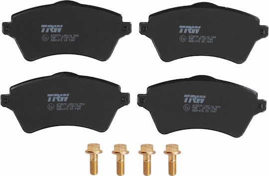Front Brake Pad Set Caliper Guide Bolt Supplements Land Rover Freelander I 1.8 2.0d 2.5 02.98-10.06 Trw Automotive