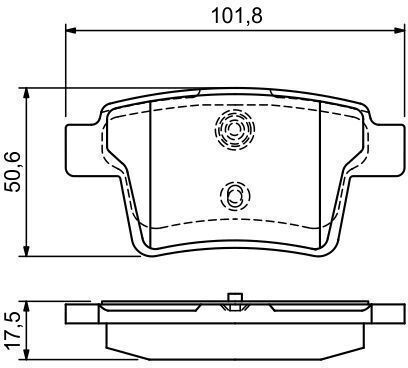 Bosch Disc Brake Pad Set