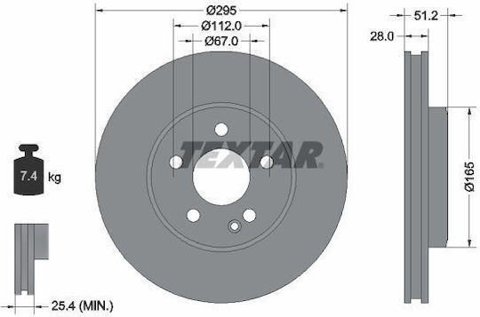 Textar Brake Disc