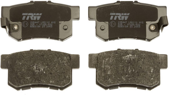 Trw Automotive Hintere Scheibenbremsscheiben-Set 47,4 mm Höhe 88,9 mm Breite 14,8 mm Dicke Acura Honda