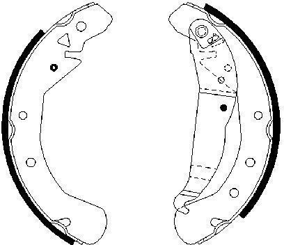 Bosch Brake Shoe Set