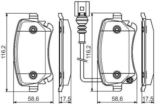 Bosch Disc Brake Pad Set