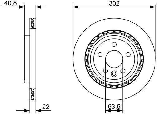 Bosch Brake Disc