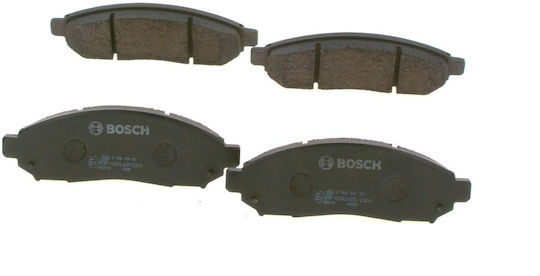 Bosch Σετ Τακάκια Εμπρός 2τμχ για Nissan Evalia / Leaf / NP300 / NV200 / Navara / Pathfinder