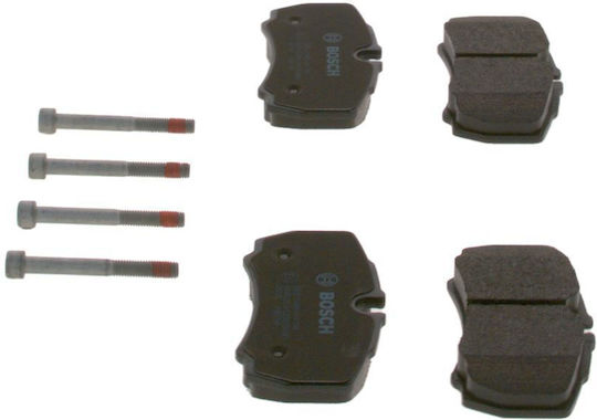 Bosch Bremsbelag Hinten 2Stück Ford / Iveco