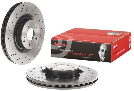 Mercedes-benz E-class W211 Brembo Brake Disc 09a81711